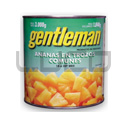 Duraznos CUBOS - GENTLEMAN - x 3 Kg.